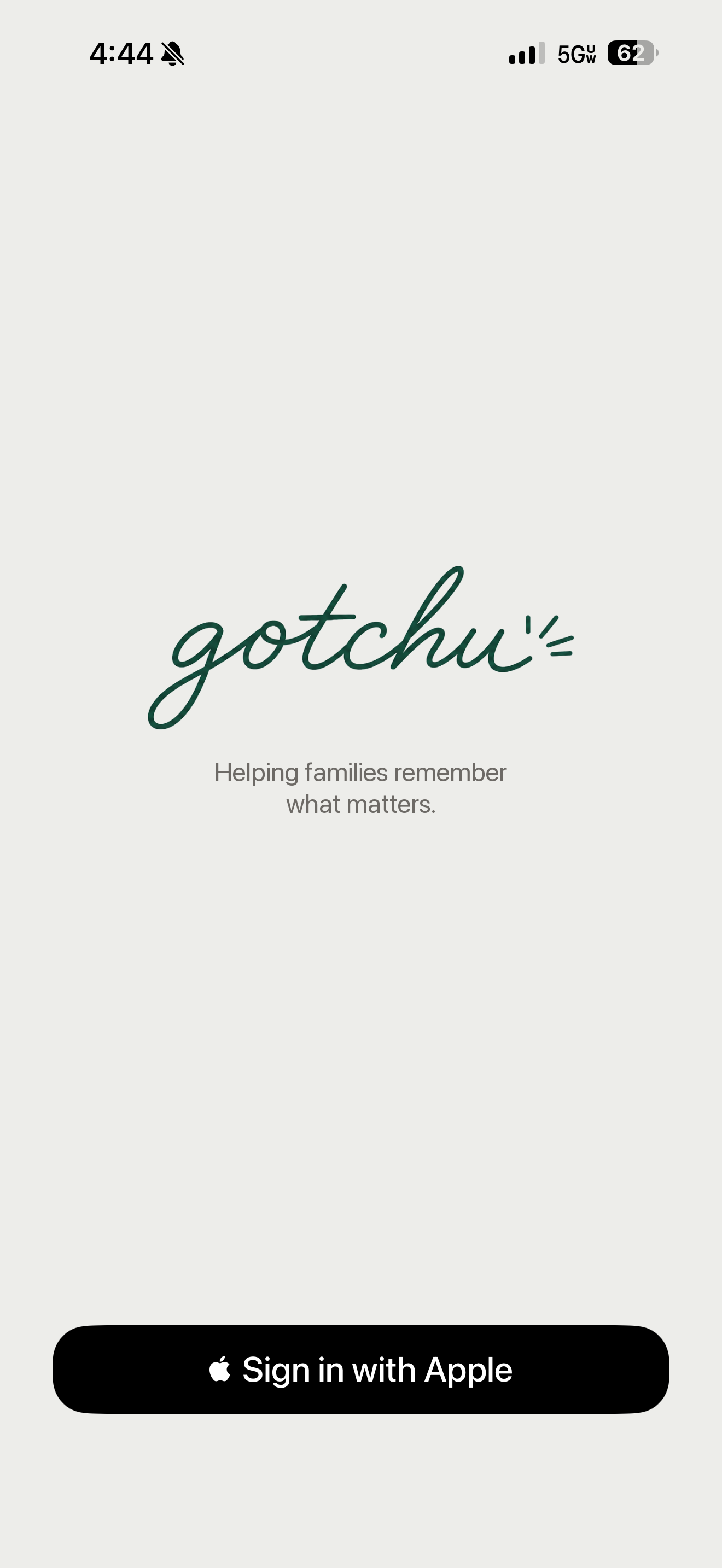 Gotchu app preview